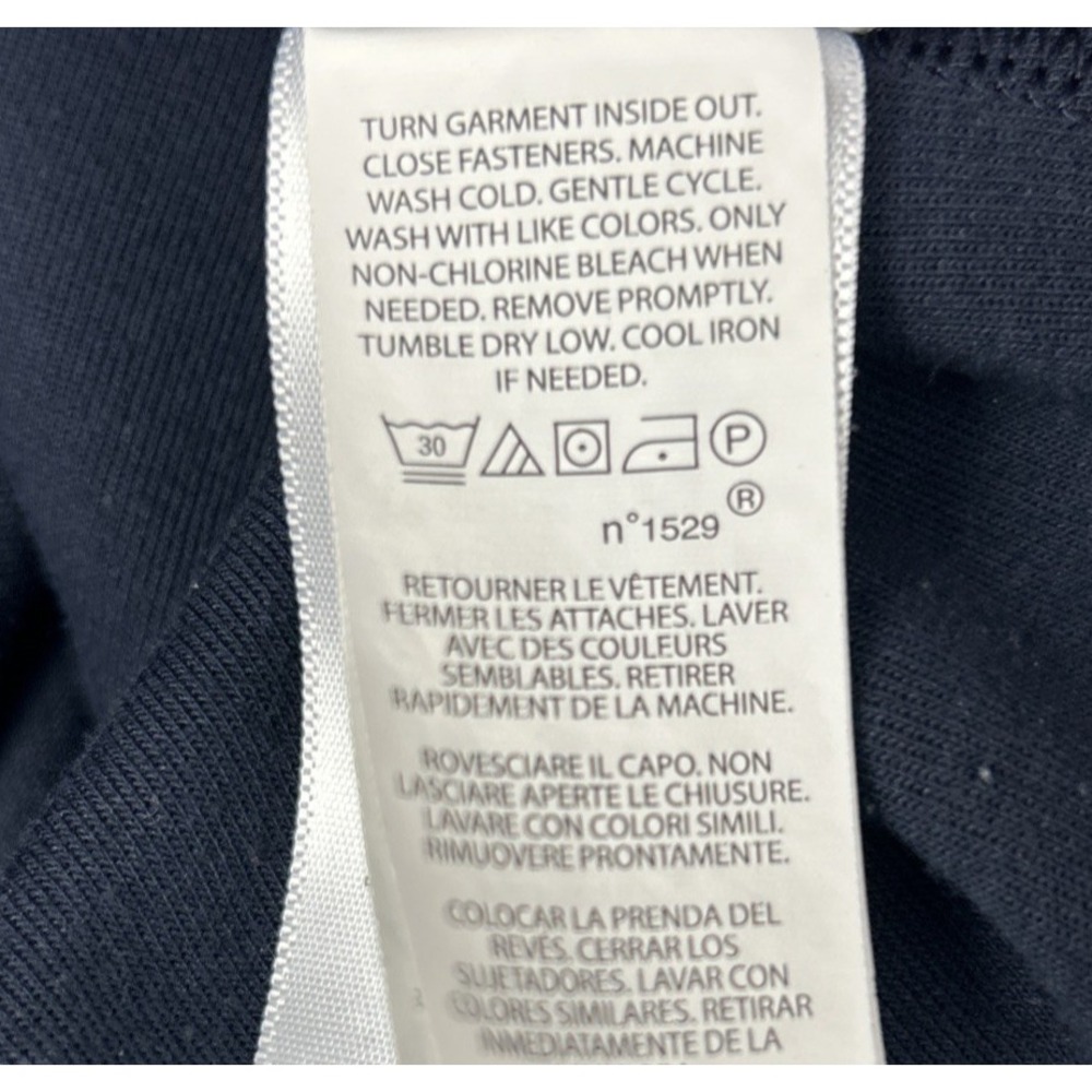 Polo Ralph Lauren Men's M Jacket Sweatshirt Blue Full Zip Pony Pockets Preppy - Picture 8 of 8